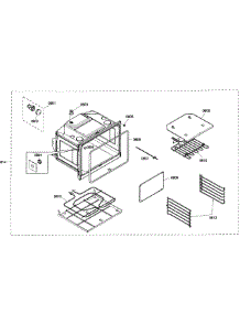 Oven Lower parts for Bosch Wall Oven HBL3550UC/01 from AppliancePartsPros.com