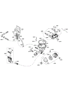 Pump Assembly parts for Bosch Dishwasher SHE55C05UC/65 from AppliancePartsPros.com