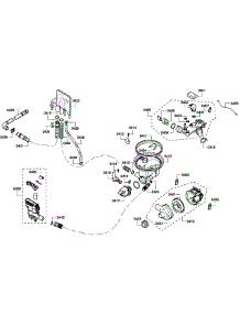 Pump Assembly parts for Bosch Dishwasher SHE55P06UC/59 from AppliancePartsPros.com