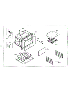 Oven Assembly parts for Bosch Wall Oven HBL3360UC/01 from AppliancePartsPros.com