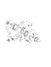 Drum parts for Bosch Washer WFMC530SUC/07 from AppliancePartsPros.com