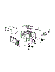 Magnetron  /  Power Supply  /  Motor parts for Bosch Wall Oven HBL8750UC/01 from AppliancePartsPros.com