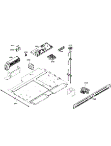 Pcb Assembly parts for Bosch Wall Oven HBL8750UC/03 from AppliancePartsPros.com