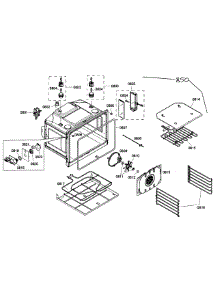 Oven Assembly parts for Bosch Wall Oven HBL8750UC/03 from AppliancePartsPros.com
