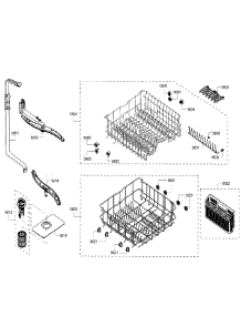 Wash Assembly parts for Bosch Dishwasher SHE3AR56UC/21 from AppliancePartsPros.com
