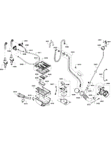 Dispenser parts for Bosch Washer WFVC844PUC/23 from AppliancePartsPros.com