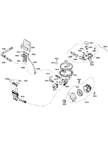 Pump Assembly parts for Bosch Dishwasher SHX43M05UC/53 from AppliancePartsPros.com