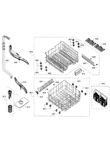 Wash Assembly parts for Bosch Dishwasher SHE3ARF6UC/21 from AppliancePartsPros.com