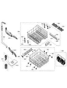 Wash Assembly parts for Bosch Dishwasher SHE3ARF2UC/21 from AppliancePartsPros.com