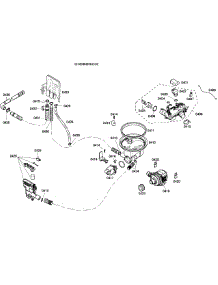 Pump Assembly parts for Bosch Dishwasher SHX98M09UC/52 from AppliancePartsPros.com