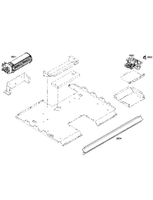 Fan Assembly parts for Bosch Wall Oven HBN3550UC/04 from AppliancePartsPros.com