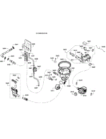 Pump Assembly parts for Bosch Dishwasher SHX98M09UC/64 from AppliancePartsPros.com