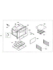 Oven parts for Bosch Wall Oven HBN3550UC/01 from AppliancePartsPros.com