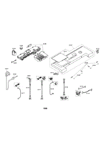 Facia Panel parts for Bosch Washer WFMC6401UC/02 from AppliancePartsPros.com