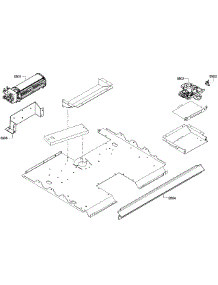 Fan Assembly parts for Bosch Wall Oven HBN3550UC/09 from AppliancePartsPros.com