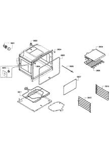 Oven Assembly parts for Bosch Wall Oven HBN3550UC/09 from AppliancePartsPros.com