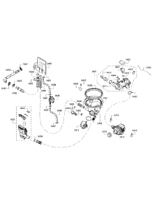 Pump Assembly parts for Bosch Dishwasher SHX68R52UC/63 from AppliancePartsPros.com