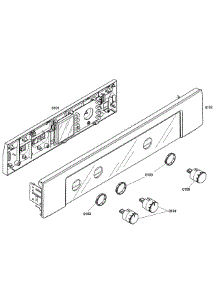 Control Panel parts for Bosch Wall Oven HBL3560UC/02 from AppliancePartsPros.com