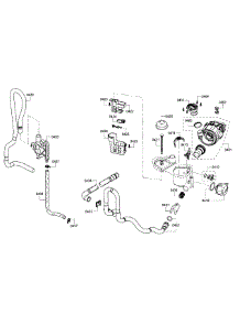 Valve Assembly parts for Bosch Dishwasher SHE3AR72UC/14 from AppliancePartsPros.com