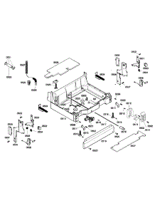 Base Assembly parts for Bosch Dishwasher SHV46C13UC/21 from AppliancePartsPros.com