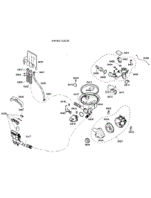 Pump Assembly parts for Bosch Dishwasher SHV46C13UC/30 from AppliancePartsPros.com