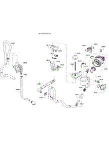 Pump Assembly parts for Bosch Dishwasher SHE4AM12UC/02 from AppliancePartsPros.com