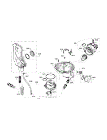 Valve Assembly parts for Bosch Dishwasher SHP65T55UC/02 from AppliancePartsPros.com