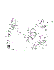 Valve Assembly parts for Bosch Dishwasher SHU5302UC/14 from AppliancePartsPros.com