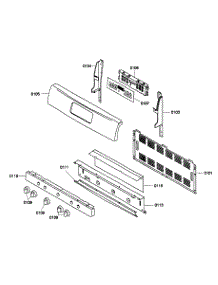 Controls parts for Bosch Range HGS3023UC/01 from AppliancePartsPros.com