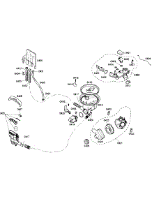 Pump Assembly parts for Bosch Dishwasher SHV46C13UC/40 from AppliancePartsPros.com
