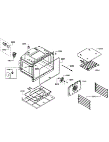 Oven Upper parts for Bosch Wall Oven HBL3560UC/04 from AppliancePartsPros.com