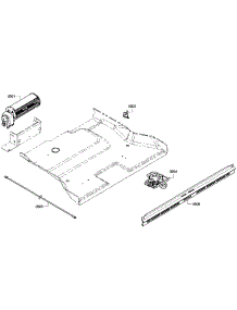 Fan Cooling parts for Bosch Wall Oven HBL3560UC/04 from AppliancePartsPros.com