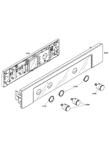 Control Panel parts for Bosch Wall Oven HBL3550UC/03 from AppliancePartsPros.com