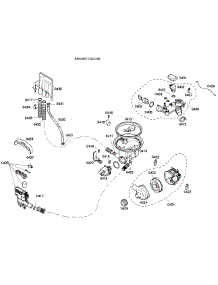 Pump Assembly parts for Bosch Dishwasher SHV46C13UC/36 from AppliancePartsPros.com