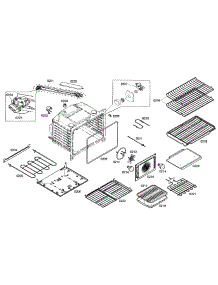 Oven Assembly parts for Bosch Range HEI7132U/01 from AppliancePartsPros.com