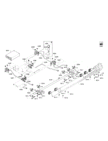 Valve Assembly parts for Bosch Range HDI8054U/01 from AppliancePartsPros.com