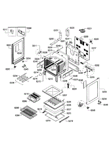Oven Assembly parts for Bosch Range HES3023U/05 from AppliancePartsPros.com