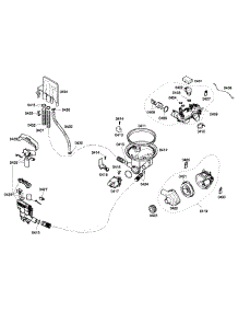 Pump Assembly parts for Bosch Dishwasher SHX57C05UC/21 from AppliancePartsPros.com