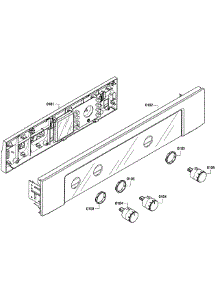 Control Panel parts for Bosch Wall Oven HBL3550UC/09 from AppliancePartsPros.com