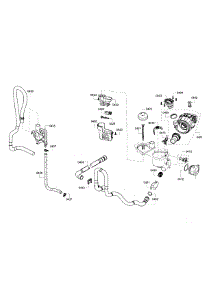 Valve Assembly parts for Bosch Dishwasher SHE3AR75UC/14 from AppliancePartsPros.com