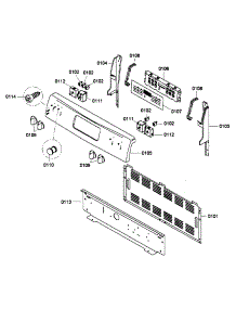 Control Assembly parts for Bosch Range HES3023U/01 from AppliancePartsPros.com
