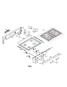 Cooktop parts for Bosch Range HGS7022UC/01 from AppliancePartsPros.com