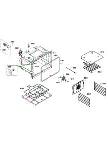 Oven Upper parts for Bosch Wall Oven HBL3550UC/08 from AppliancePartsPros.com