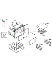 Oven Lower parts for Bosch Wall Oven HBL3550UC/08 from AppliancePartsPros.com