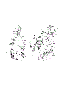 Component Assemblies parts for Bosch Dishwasher SHX36L05UC/18 from AppliancePartsPros.com