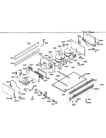 Compressor parts for Bosch Refrigerator B36IB70NSP/12 from AppliancePartsPros.com