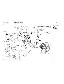 Heater And Motor Assemblies parts for Bosch Dryer WTMC3300US/01 from AppliancePartsPros.com