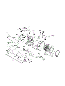 Motor Assembly parts for Bosch Dryer WTMC652SUC/01 from AppliancePartsPros.com