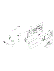 Fr Pane parts for Bosch Dryer WTVC553CUC/09 from AppliancePartsPros.com