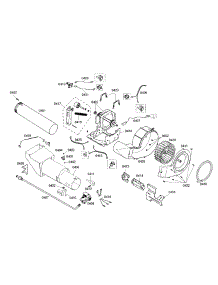 Motor Assembly parts for Bosch Dryer WTMC5530UC/06 from AppliancePartsPros.com